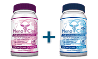 MenoClear Day (1 Bottle) + MenoClear Night (1 Bottle)