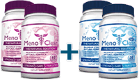 MenoClear Day (2 Bottles) + MenoClear Night (2 Bottles)